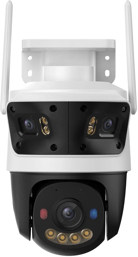 Imou Cruiser Triple 11MP Buitencamera – 3 Lenzen - 360° Draaibaar - Kleurennachtzicht -PTZ -WiFi 6 - IP66 Bestemd Tegen Zware Weeromstandigheden