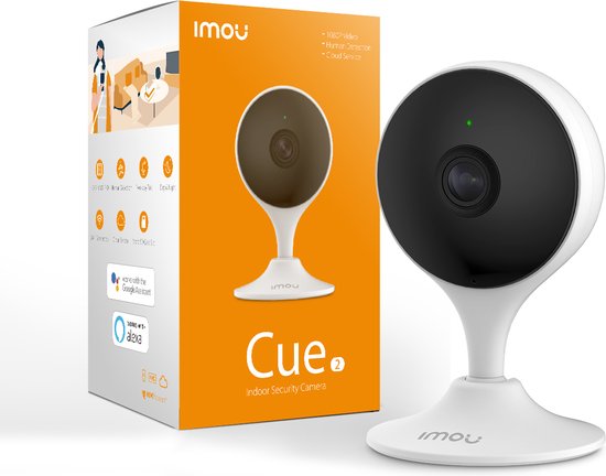 Imou Cue 2 - Babyfoon Met Camera Met App - Baby Monitor - 1080P Full HD live monitoring - Babydetectie - Abnormale Geluidsdetectie - Nachtzicht -