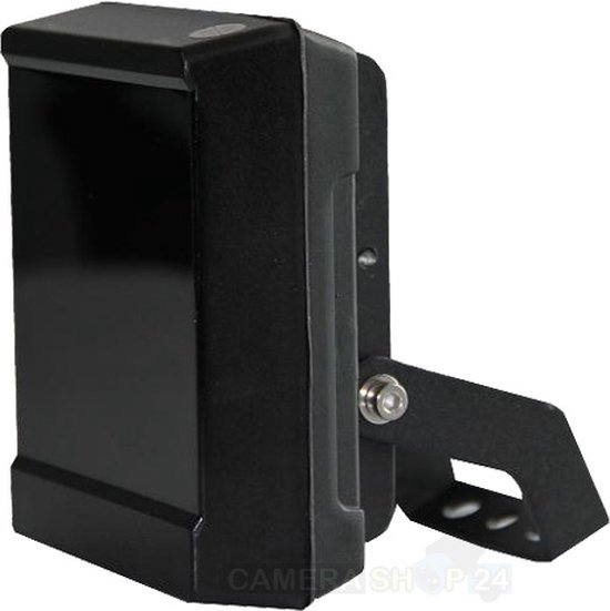 Infrarood Lamp - IR illuminator 100 meter - 12 high power leds - Kijkhoek 30° - 12 Volt van Merkloos