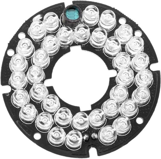 Infrarood LED Verlichting 850nm Voor Camera's - 36 LEDs Nachtzicht van Merkloos