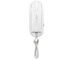 Intercom met 2 draden en pianooproep - wit