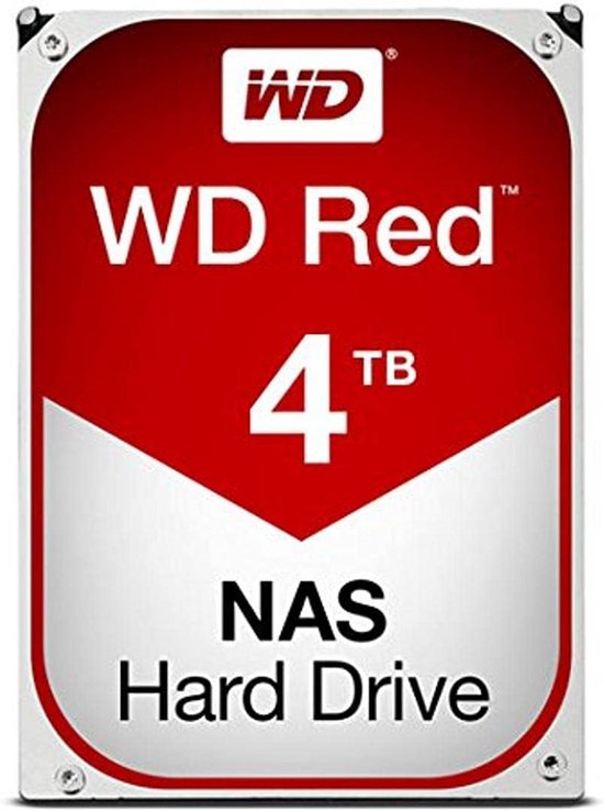 Interne 4TB Harde Schijf voor NAS - 3,5 Inch HDD van Merkloos