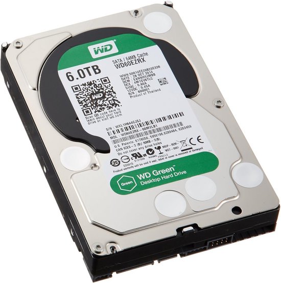 Interne Desktop Harde Schijf 6TB SATA 6 Gb/s HDD 8,9 cm van Merkloos