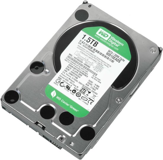 Interne harde schijf 3.5 inch 1.5 TB SATA met 32 MB Cache van Merkloos