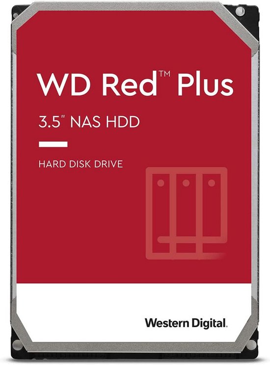 Interne Harde Schijf 4TB voor NAS - 3.5 inch SATA III van Merkloos