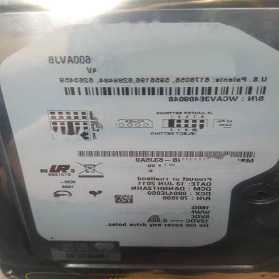 Interne Harde Schijf - Desktop HDD - Opslag Uitbreiden - IDE Interface - 3.5 inch - Zilver