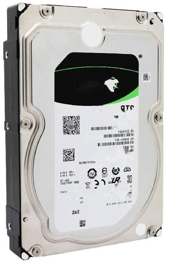 Interne Harde Schijf - Enterprise HDD - Opslag Uitbreiden - SAS 12 Gb/s Interface - 2 TB - Zilver