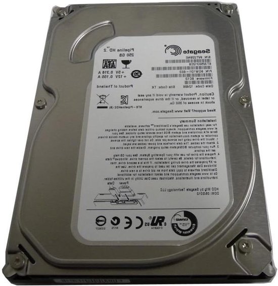 Interne Harde Schijf - Harde Schijf Desktop - Opslag Uitbreiden - Stille Werking - 35 inch - Zilver