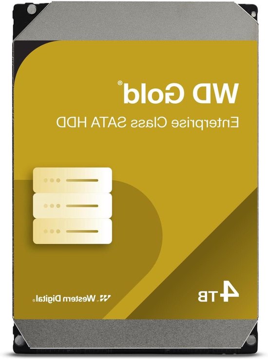 Interne Harde Schijf - Harde Schijf Opslag - Data Opslaan - Hoge Overdrachtssnelheid - 4TB - Goud