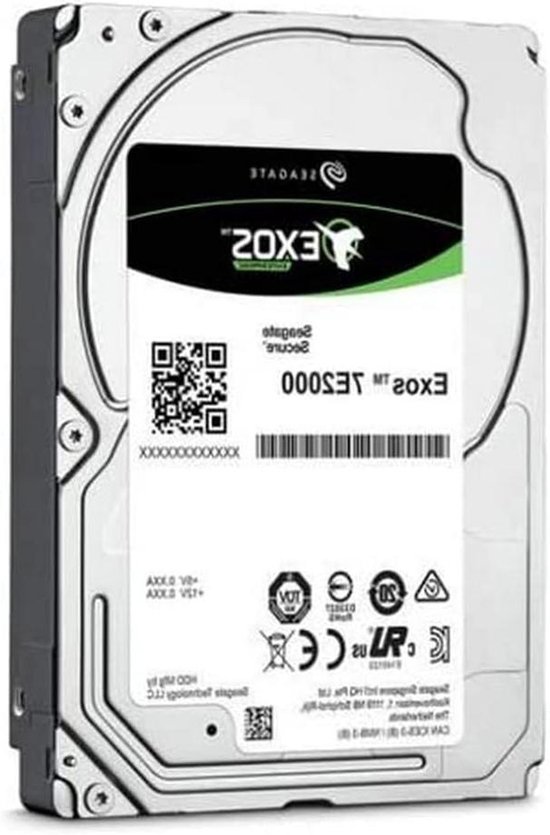 Interne Harde Schijf - Harde Schijf Opslagmedium - Computer Opslag - 7200 RPM - 1 TB - Grijs