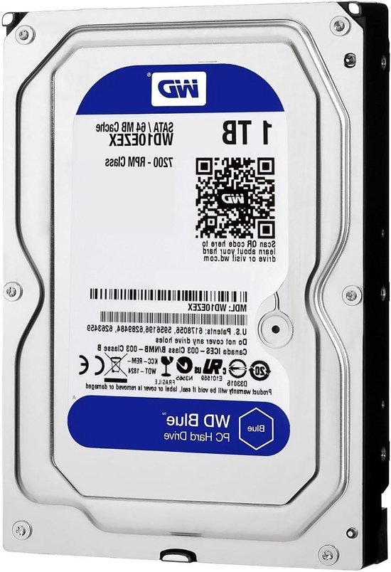 Interne Harde Schijf - Harde Schijf PC - Opslag Uitbreiden - Hoge Snelheid - 1000 GB - Zwart