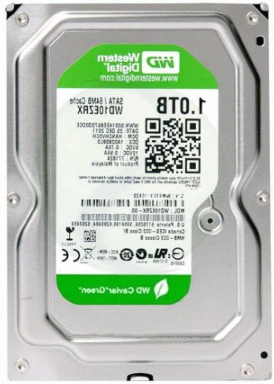 Interne Harde Schijf - HDD Opslag - Computer Opslag - SATA III Interface - 1 TB - Blauw