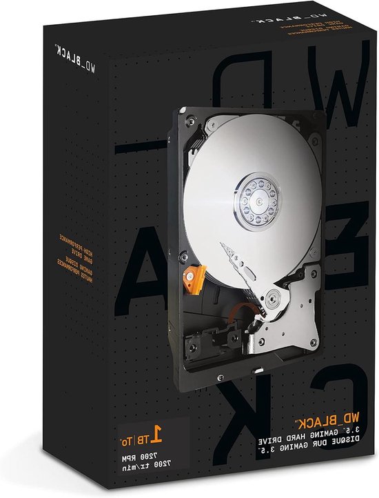 Interne Harde Schijf - HDD Opslag - Computer Uitbreiding - Hoge Snelheid - 35 inch - Zwart