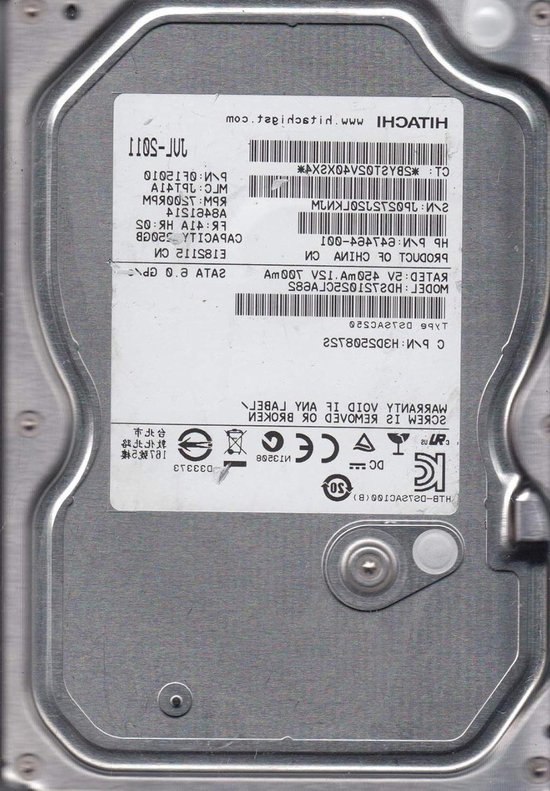 Interne Harde Schijf - HDD Opslag - Desktop Opslag - SATA 6 Gb/s - 250 GB - Grijs