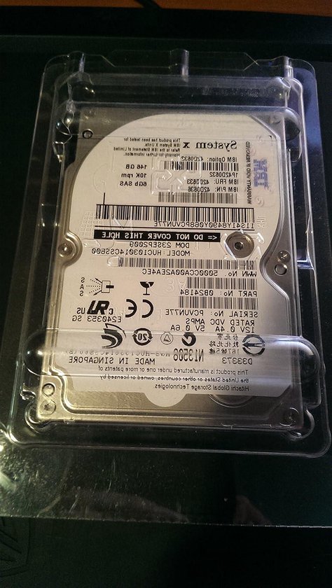 Interne Harde Schijf - HDD SAS - Server Opslag - Enterprise Grade - 2.5 Inch - Zilver