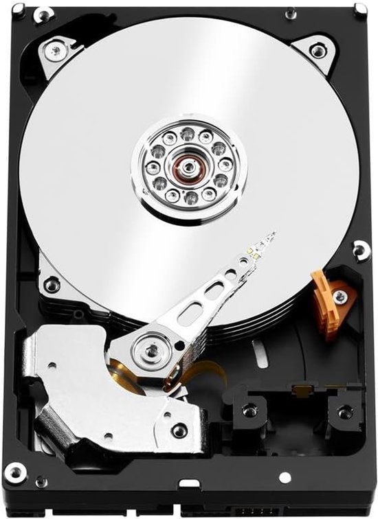 Interne Harde Schijf - NAS Opslag - Zakelijk Gebruik - Schokbestendig - 4 TB 3.5 inch - Zwart van Merkloos