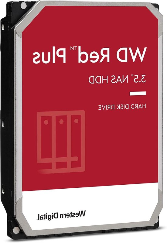 Interne Harde Schijf - NAS Schijf Opslag - Data Opslaan - Stille Werking - 8 TB - Rood