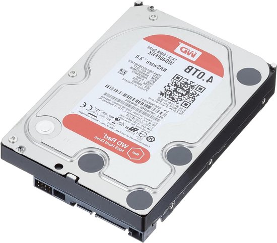 Interne Harde Schijf - NAS Schijf - Opslag Uitbreiden - NASware Technologie - 4 TB - Zilver