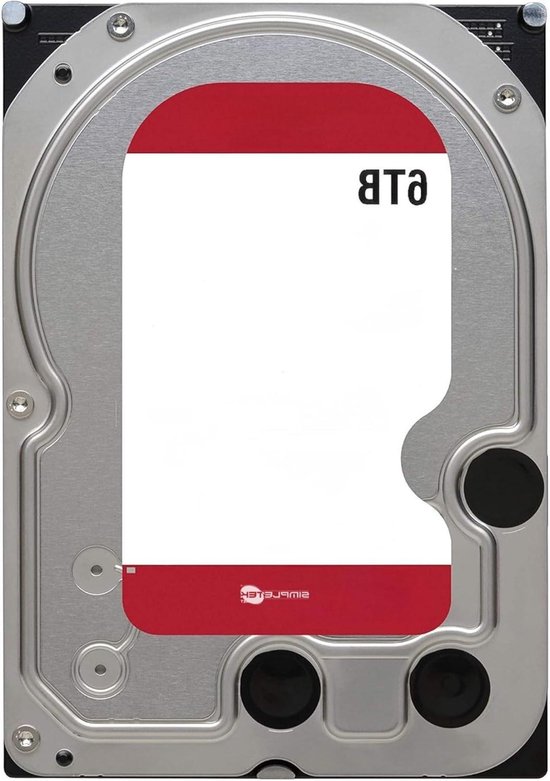 Interne Harde Schijf - NAS Schijf Opslagstation - Data Opslag - NAS-geoptimaliseerd - 6TB - Zilver