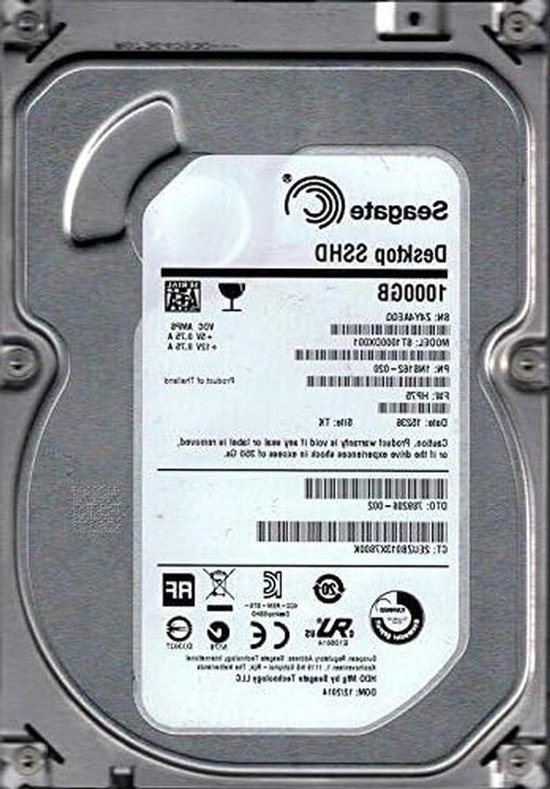 Interne Harde Schijf - Opslag Medium - Data Opslag - SSH D Technologie - 1 TB - Zilver