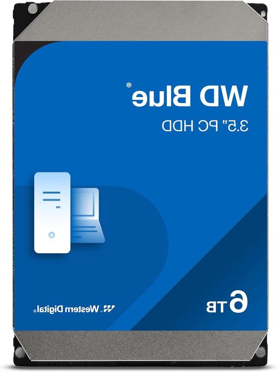 Interne Harde Schijf - Opslag Schijf - Bestanden Opslaan - Grote Capaciteit - 6 TB - Blauw