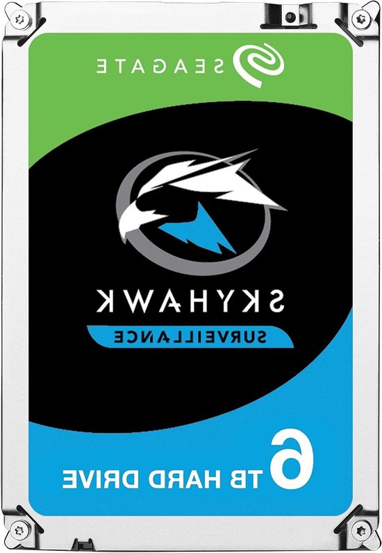 Interne Harde Schijf - Opslag Schijf - Bewaking Opnemen - Geoptimaliseerd Voor Continu Gebruik - 6 TB - Bruin