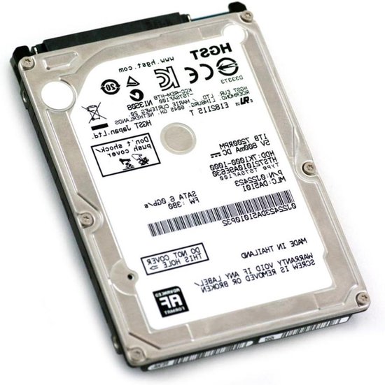 Interne Harde Schijf - Opslag Schijf - Computer Uitbreiding - 7200 RPM - 1 TB - Grijs van Merkloos