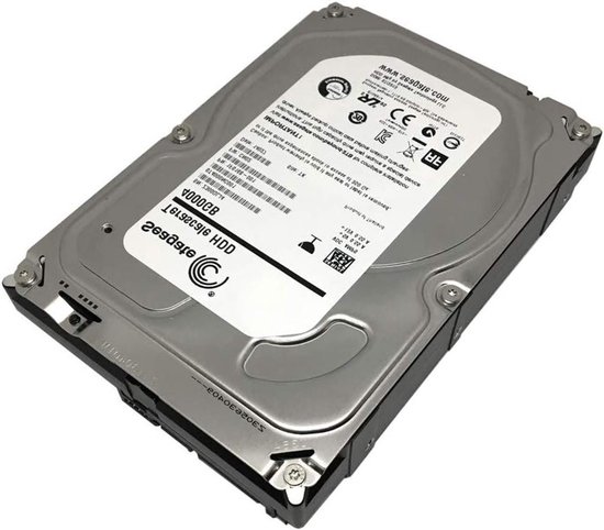 Interne Harde Schijf - Opslag Schijf - Data Opslag - 24/7 Betrouwbaar - 4TB Capaciteit - Zilver