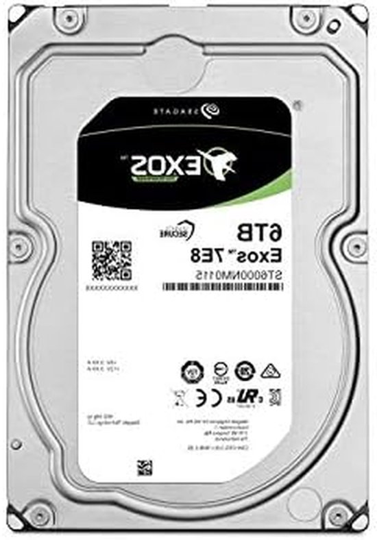 Interne Harde Schijf - Opslag Schijf - Data Opslag - Hoge Betrouwbaarheid - 6 TB - Zwart