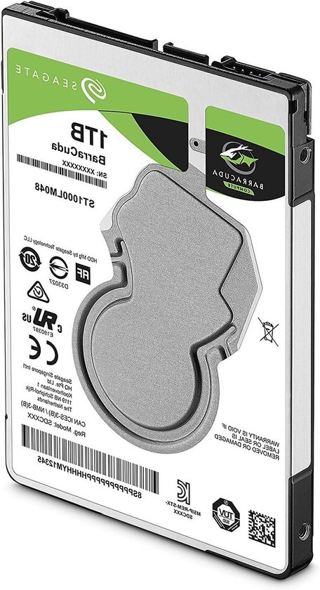 Interne Harde Schijf - Opslag Schijf - Data Opslag - Hoge Cache - 1TB Capaciteit - Grijs
