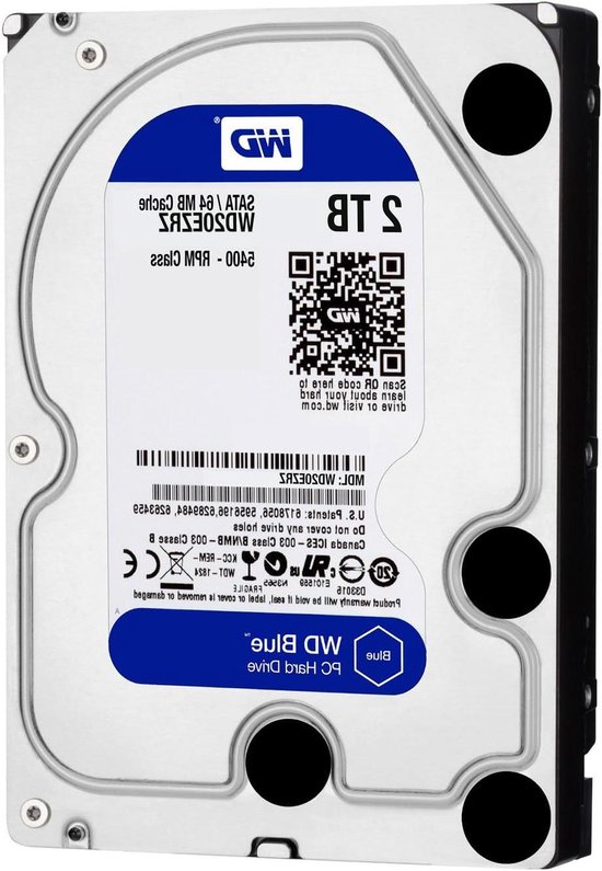 Interne Harde Schijf - Opslag Schijf - Desktop Opslag - Mechanische Harde Schijf - 2 TB - Blauw