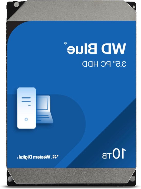 Interne Harde Schijf - Opslag Schijf - Desktop Opslag - NoTouch Ramp Load - 10 TB - Blauw