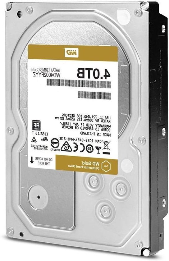 Interne Harde Schijf - Opslag Schijf - Server Opslag - HelioSeal Technologie - 4 TB - Grijs
