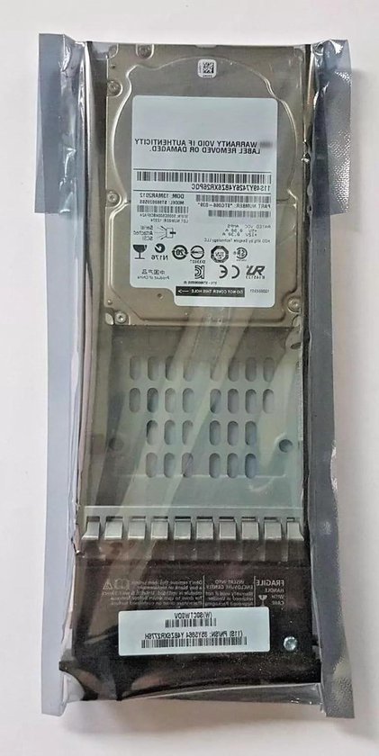Interne Harde Schijf - Opslagmedium Caddy - Data Opslag Uitbreiden - Hoge Rotatiesnelheid - 600 GB - Zilver van Interne Harde Schijf