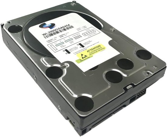 Interne Harde Schijf - Opslagmedium - Data Opslag - 24/7 Gebruik - 2 TB - Paars