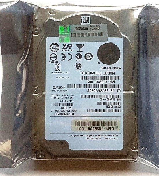 Interne Harde Schijf - Opslagmedium - Data Opslag - Hoge Snelheid - 450 GB - Zilver