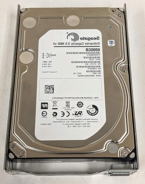 Interne Harde Schijf - Opslagmedium - Data Opslag - Hoge Snelheid - 6TB - Zilver
