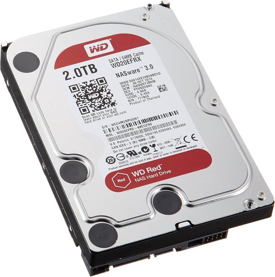 Interne Harde Schijf - Opslagmedium Data - Server Opslag - 3.5 Inch Formaat - 2 TB Capaciteit van Merkloos