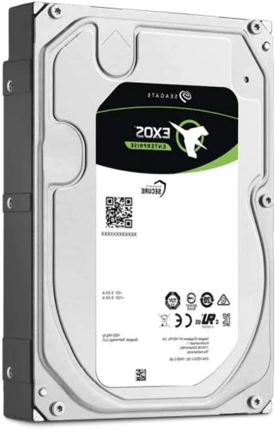 Interne Harde Schijf - Opslagmedium Data - Server Opslag - Hoge Snelheid - 4TB - Zwart