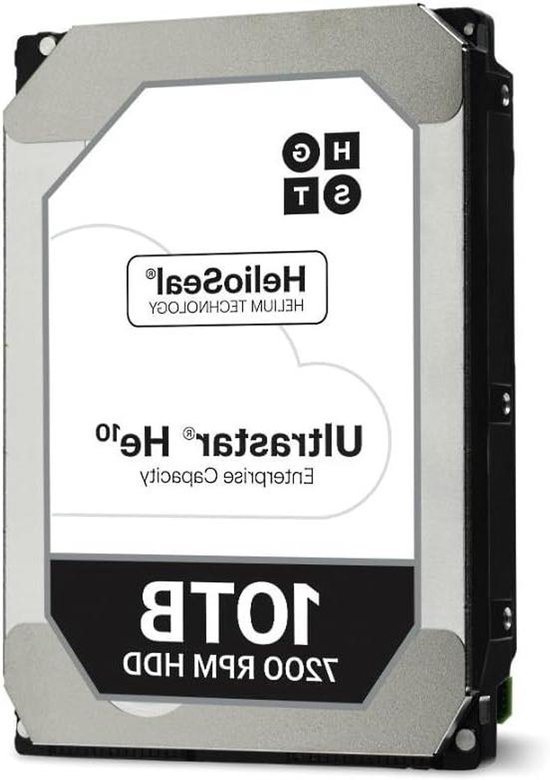 Interne Harde Schijf - Opslagmedium Datadrager - Data Opslag - Grote Capaciteit - 10TB - Zwart