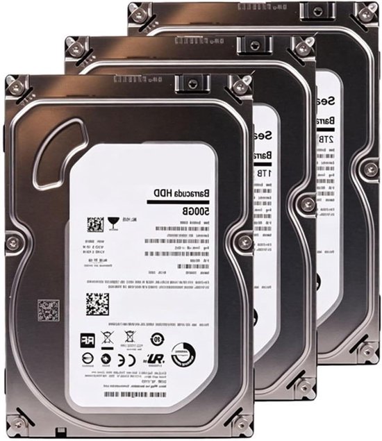 Interne Harde Schijf - Opslagmedium - Desktop Uitbreiding - SATA 6Gb/S - 1 TB - Zwart