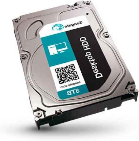 Interne Harde Schijf - Opslagmedium HDD - Bestanden Opslaan - Hoge Capaciteit - 5 TB - Zwart