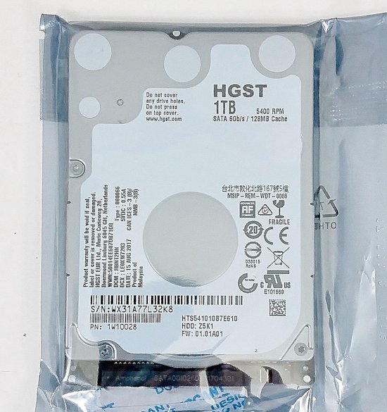 Interne Harde Schijf - Opslagmedium - Laptop Uitbreiding - 1TB Opslagcapaciteit - 2.5 inch van Merkloos