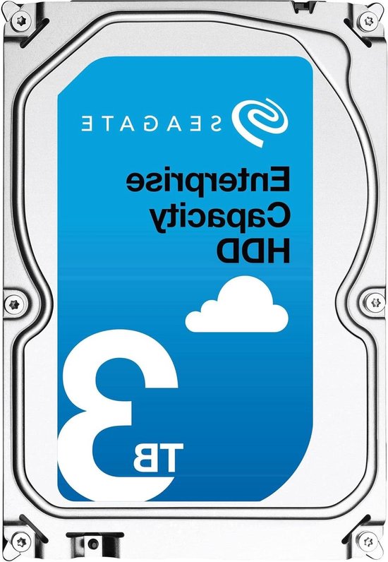 Interne Harde Schijf - Opslagstation - Bestanden Opslaan - Hoge Snelheid - 3TB - Zilver