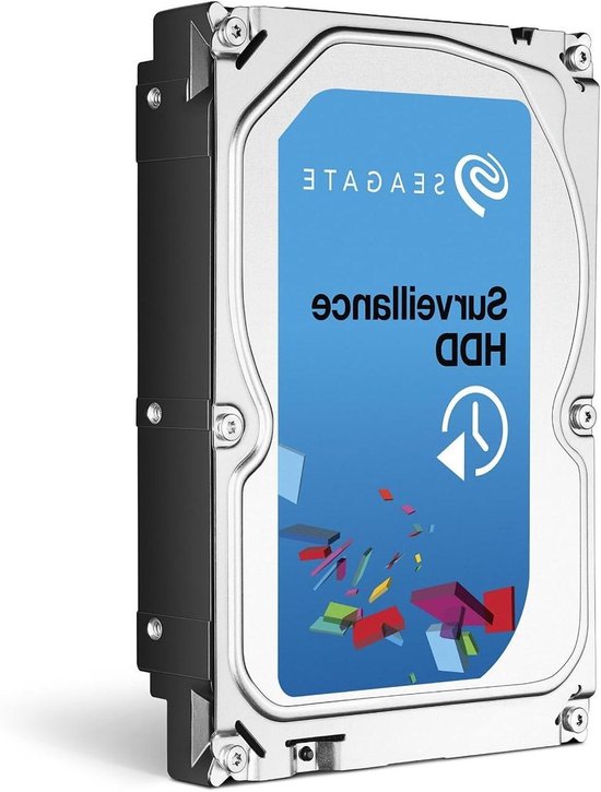 Interne Harde Schijf - Opslagstation - Bewaking Beelden - Geoptimaliseerd Schrijven - 4 TB - Zwart van Interne Harde Schijf