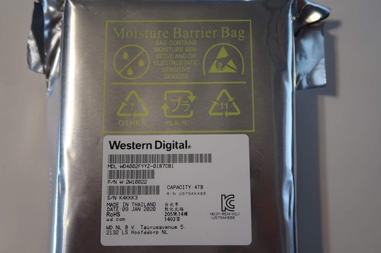 Interne Harde Schijf - Opslagstation - Data Opslag - Hoge Snelheid - 4 TB - Zilver