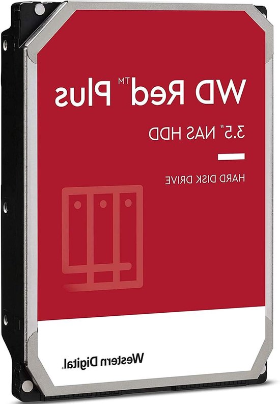 Interne Harde Schijf - Opslagstation NAS - Bestanden Opslaan - NASware 2.0 Technologie - 4 TB - Rood