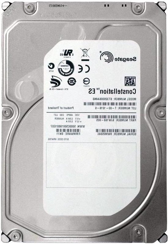 Interne Harde Schijf - Opslagstation Schijf - Data Opslag Uitbreiden - Hoge Betrouwbaarheid - 2 TB - Zilver