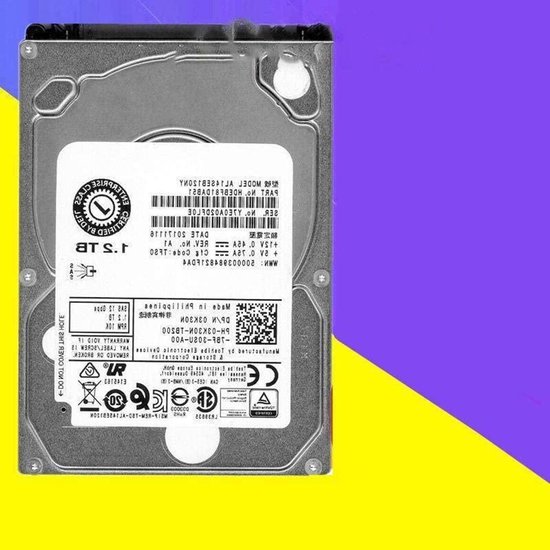 Interne Harde Schijf - SAS HDD - Server Opslag - 10000RPM Snelheid - 1.2TB - Zilver