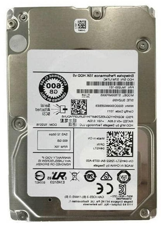 Interne Harde Schijf - Server HDD - Opslag Uitbreiden - Hoge Snelheid SAS - 600 GB - Zilver